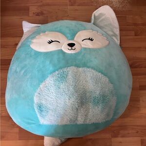 Plush Blue Wolf Squishmallow